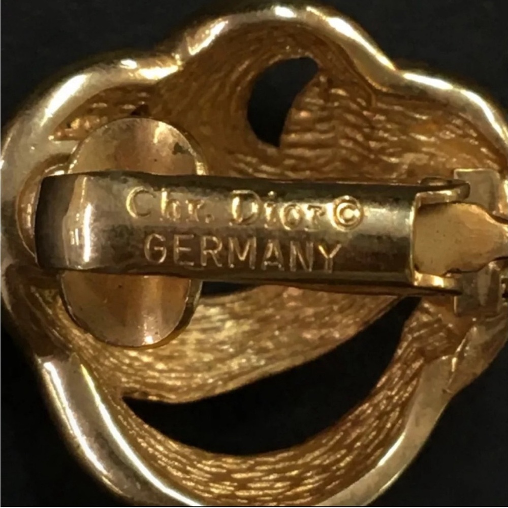 Vintage Christian Dior Earrings - Germany - Picture 3 of 3